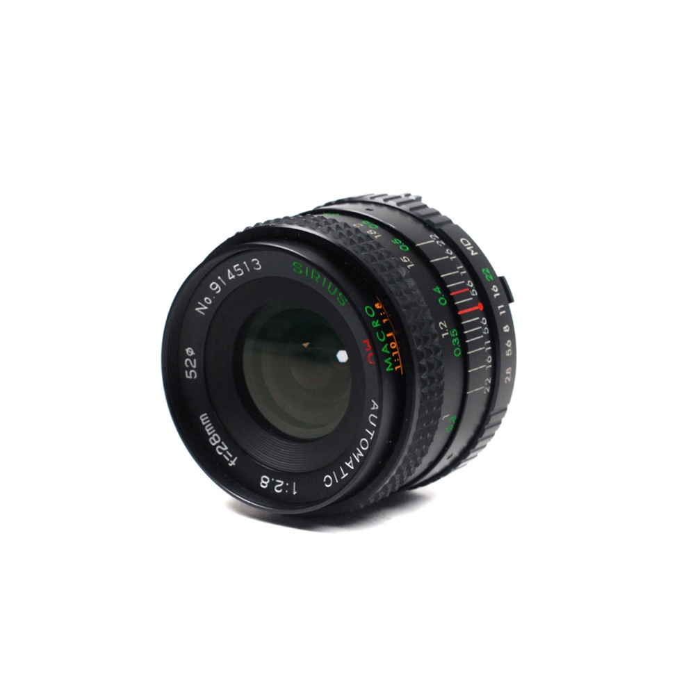 Used Sirius MC 28mm F2.8 Lens